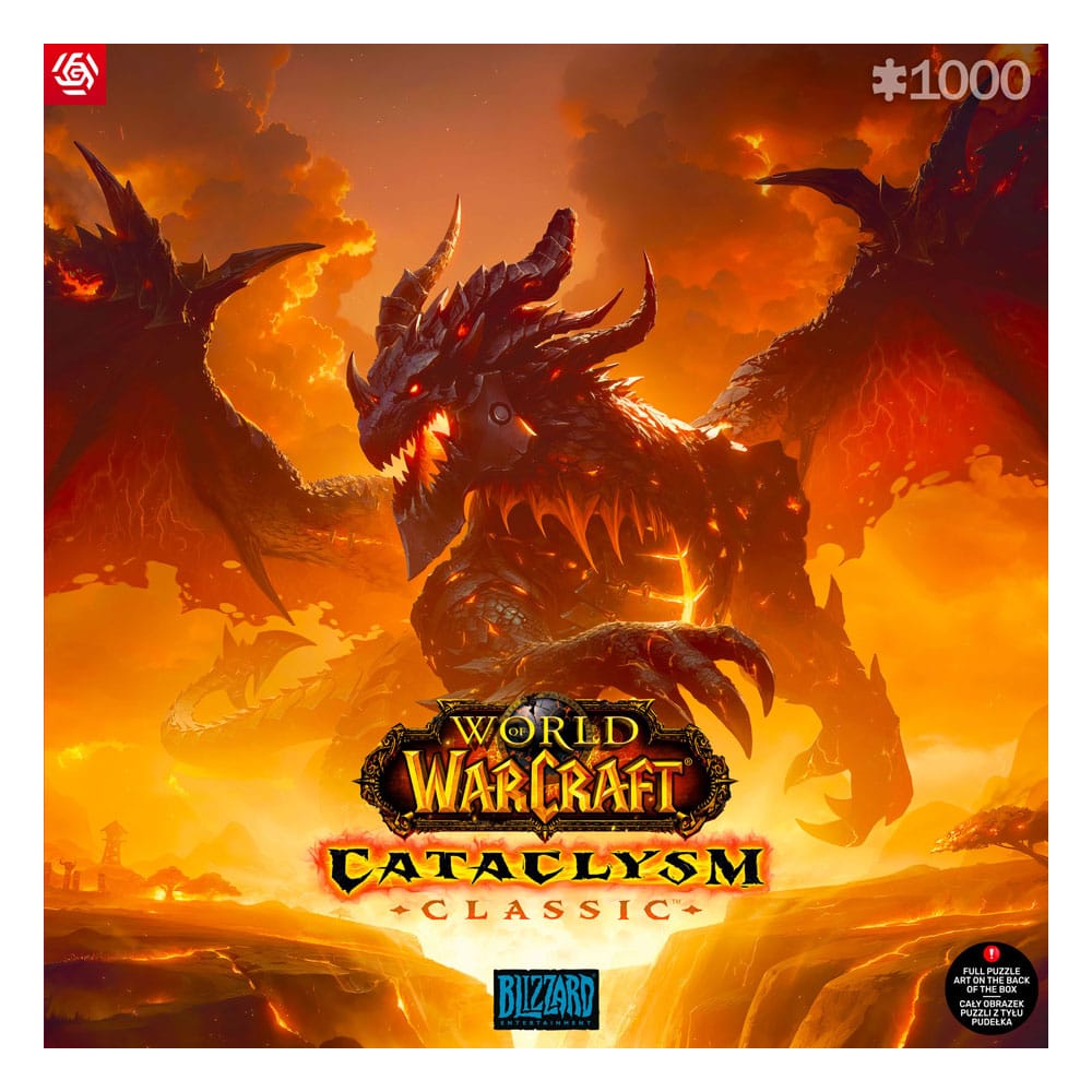 Auf Bestellung gefertigtes World of Warcraft Gaming-Puzzle Cataclysm Classic (1000 Teile)