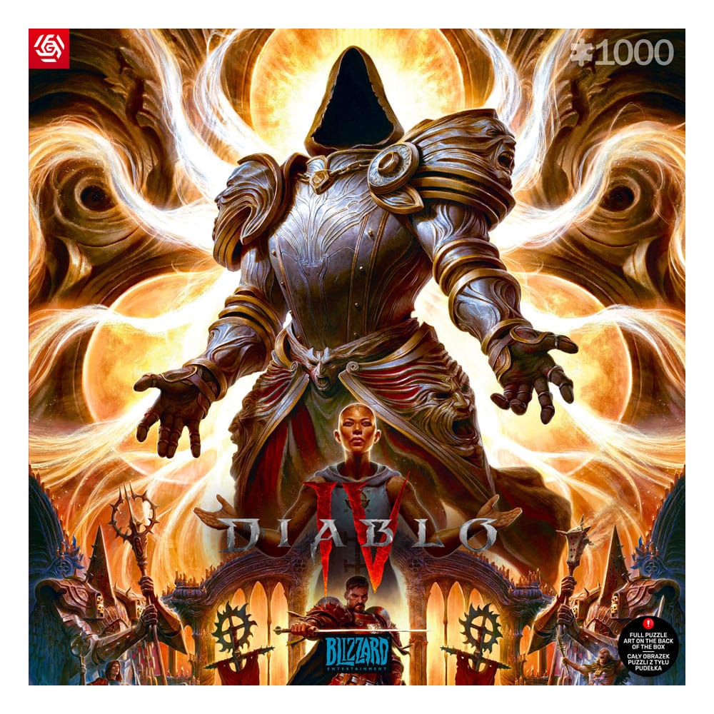 AUF BESTELLUNG HERGESTELLT Diablo IV Gaming Puzzle Inarius The Father (1000 Teile) *SONDERPREIS* AUSVERKAUFT