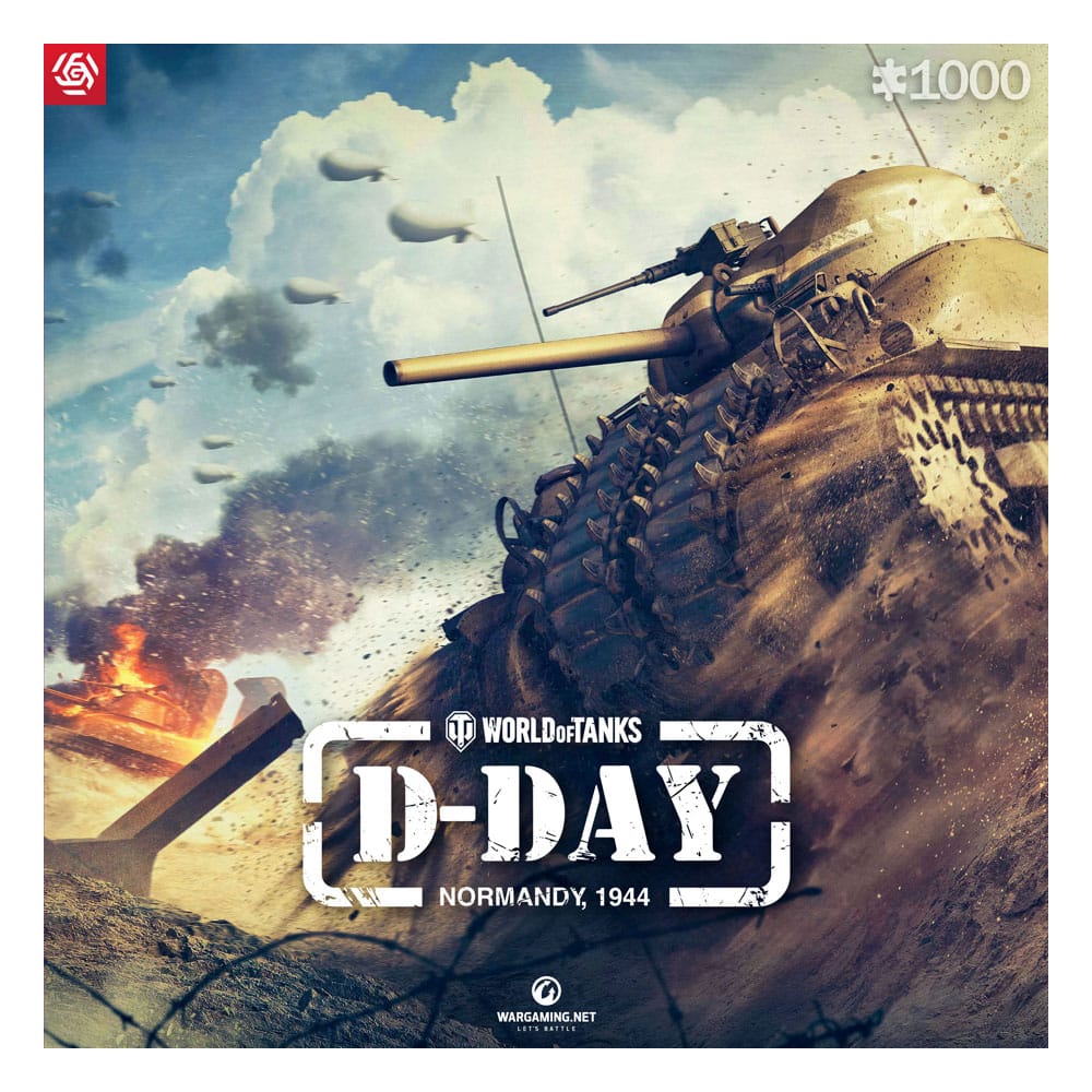 AUF BESTELLUNG HERGESTELLT: World of Tanks Gaming Puzzle D-Day (1000 Teile) *SONDERPREIS*