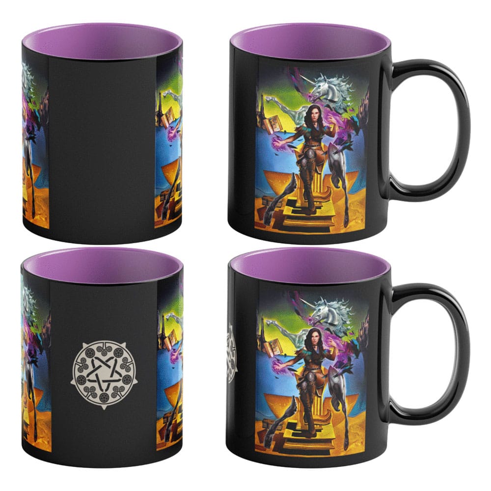 MADE TO ORDER The Witcher III: Wild Hunt Game Art Chronicles Heat Change Mug Yennefer inspired by Salvador Dali 450 ml