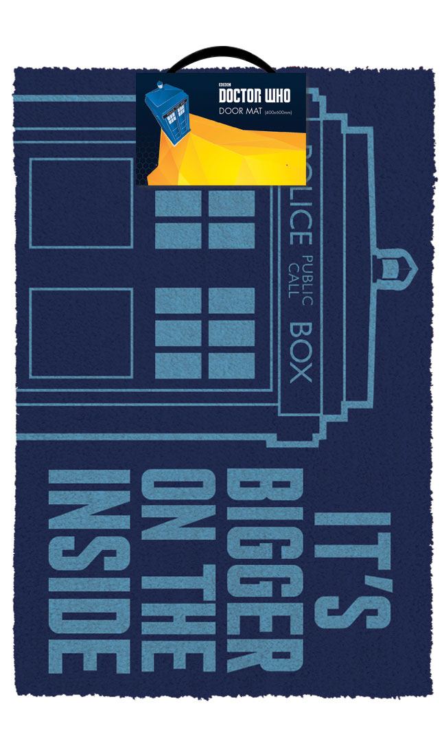 MADE TO ORDER Doctor Who Doormat Tardis 40 x 60 cm