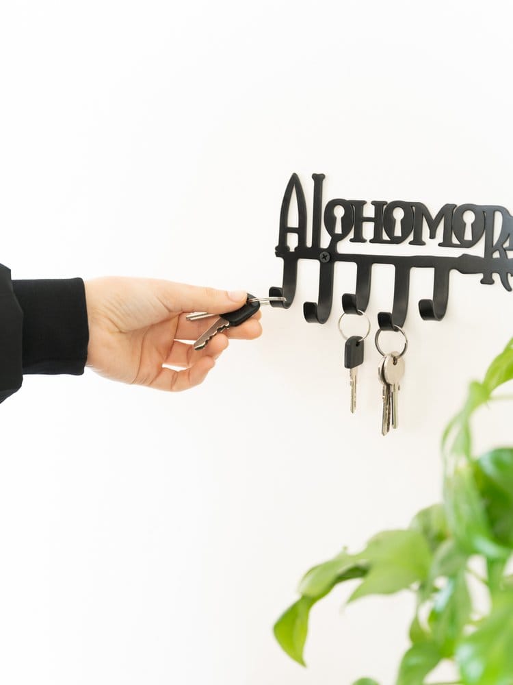 🧪 LAB | SU ORDINAZIONE Harry Potter Key Holder Alohomora 21 cm