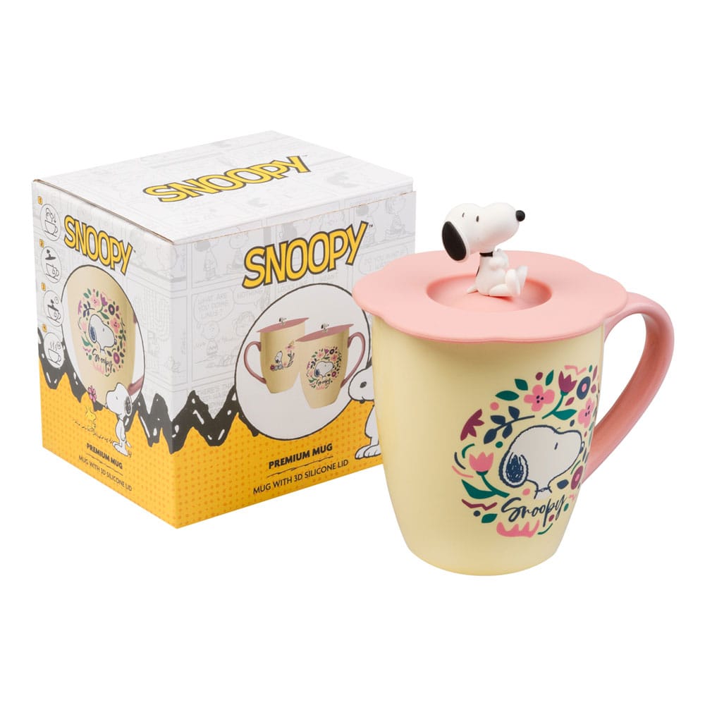 🧪 LAB | SU ORDINAZIONE Peanuts Mug with lid Premium Ver.
