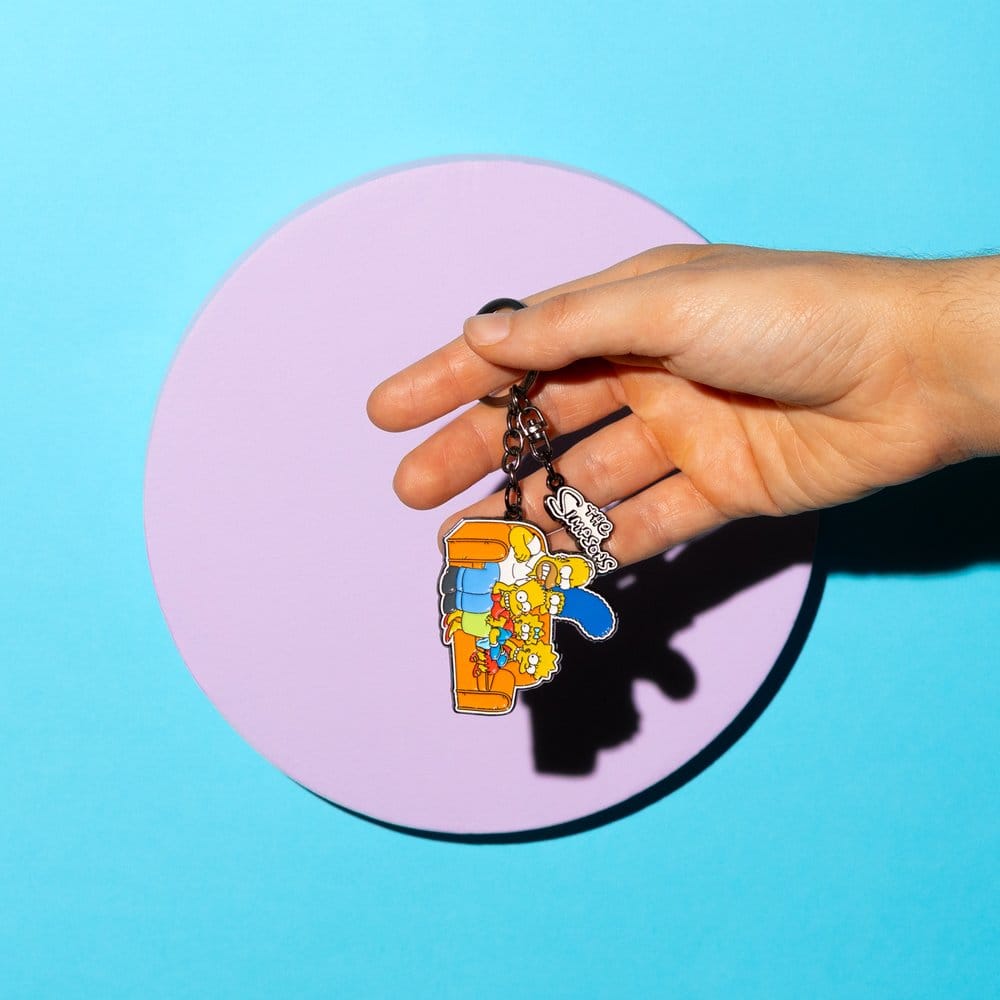 🧪 LAB | SU ORDINAZIONE The Simpsons Keychain Family 5 x 12 cm