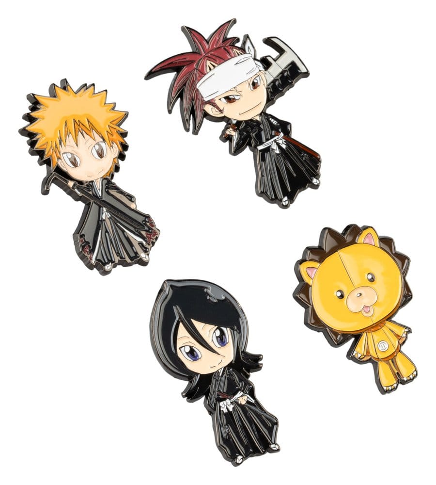 🧪 LAB | SU ORDINAZIONE Bleach Pin Badges Set of 4