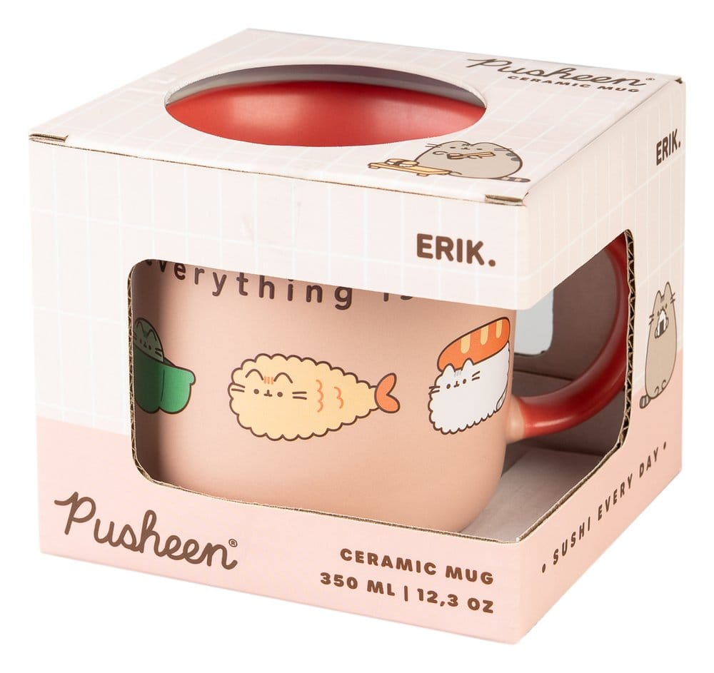 🧪 LAB | SU ORDINAZIONE Pusheen Premium Mug Sushi Roll 440 ml