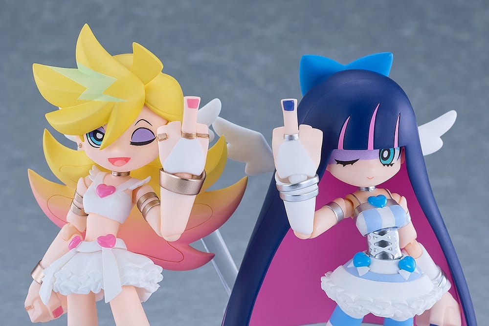 PREORDINE+ 10/2027 New Panty & Stocking with Garterbelt Figma Action Figures 2-Pack Panty & Stocking: Angel ver. 12 cm