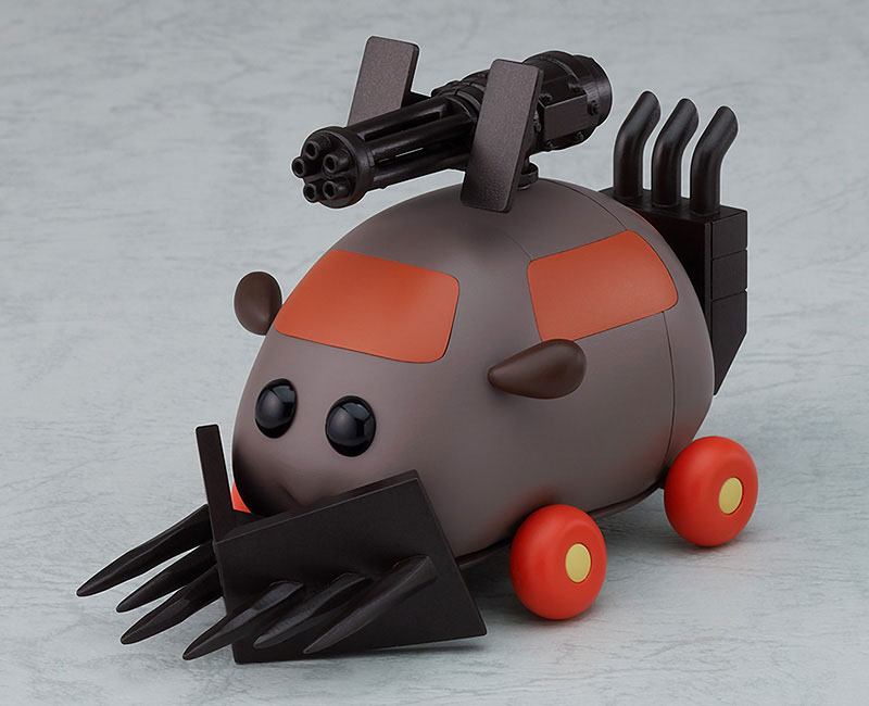 IN STOCK Pui Pui Molcar MODEROID Plastic Model Kit Molcar Armored Teddy 7 cm