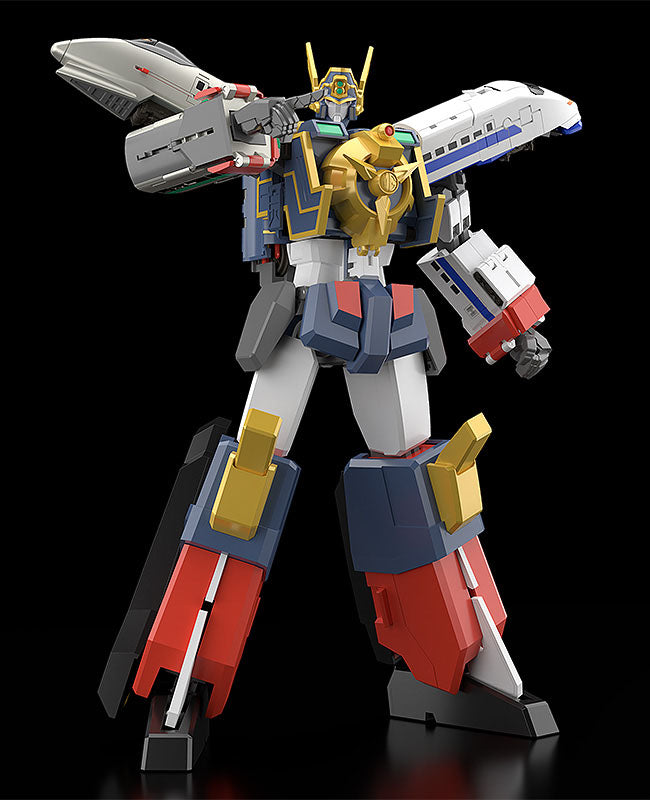 PREORDINE CHIUSO 03/2025 The Brave Express Might Gaine Action Figure The Gattai Might Gaine (re-run) 26 cm (PREORDINE NON CANCELLABILE)