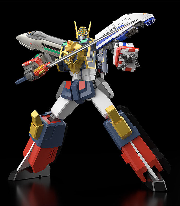 PREORDINE CHIUSO 03/2025 The Brave Express Might Gaine Action Figure The Gattai Might Gaine (re-run) 26 cm (PREORDINE NON CANCELLABILE)