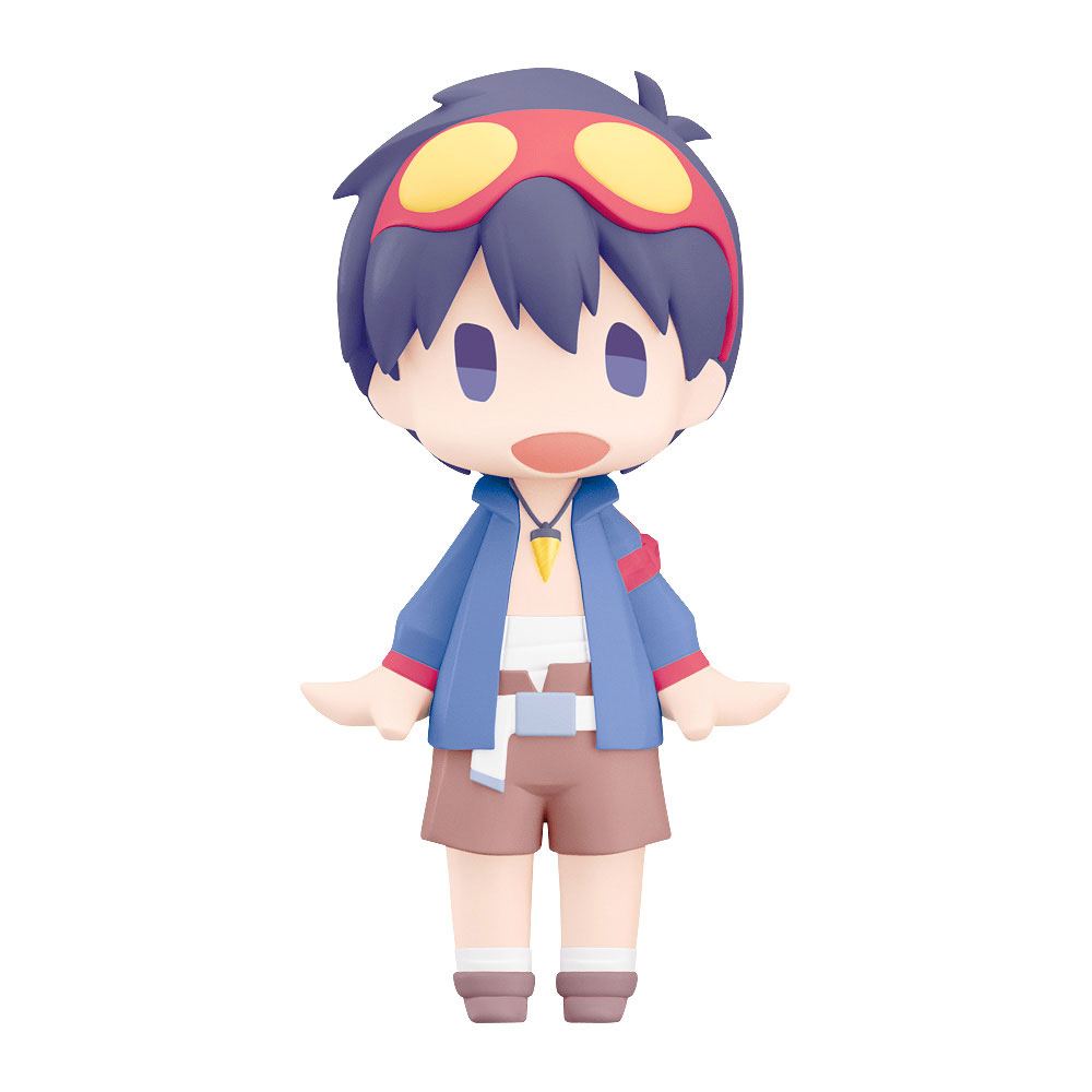 AUF BESTELLUNG HERGESTELLT Tengen Toppa Gurren Lagann HELLO! GOOD SMILE Actionfigur Simon 10 cm *SONDERPREIS*