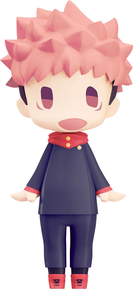 AUF BESTELLUNG GEFERTIGT: Jujutsu Kaisen HELLO! GOOD SMILE Actionfigur Yuji Itadori 10 cm *SONDERPREIS* AUSVERKAUFT