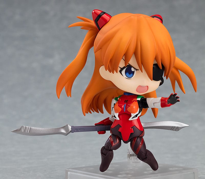 PREORDINE ESAURITO Rebuild of Evangelion Nendoroid Action Figure Asuka Shikinami Langley Plugsuit Ver. 10 cm (re-run) (H)