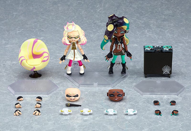 PREORDINE+ 03/2026 Splatoon 2 Figma Action Figures Off the Hook Pearl & Marina 9 - 10 cm