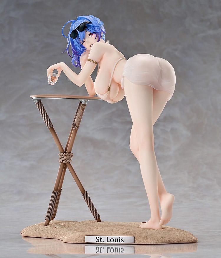 PREORDINE+ 08/2026 Azur Lane Statue 1/7 St. Louis: Swimsuit Ver. 19 cm