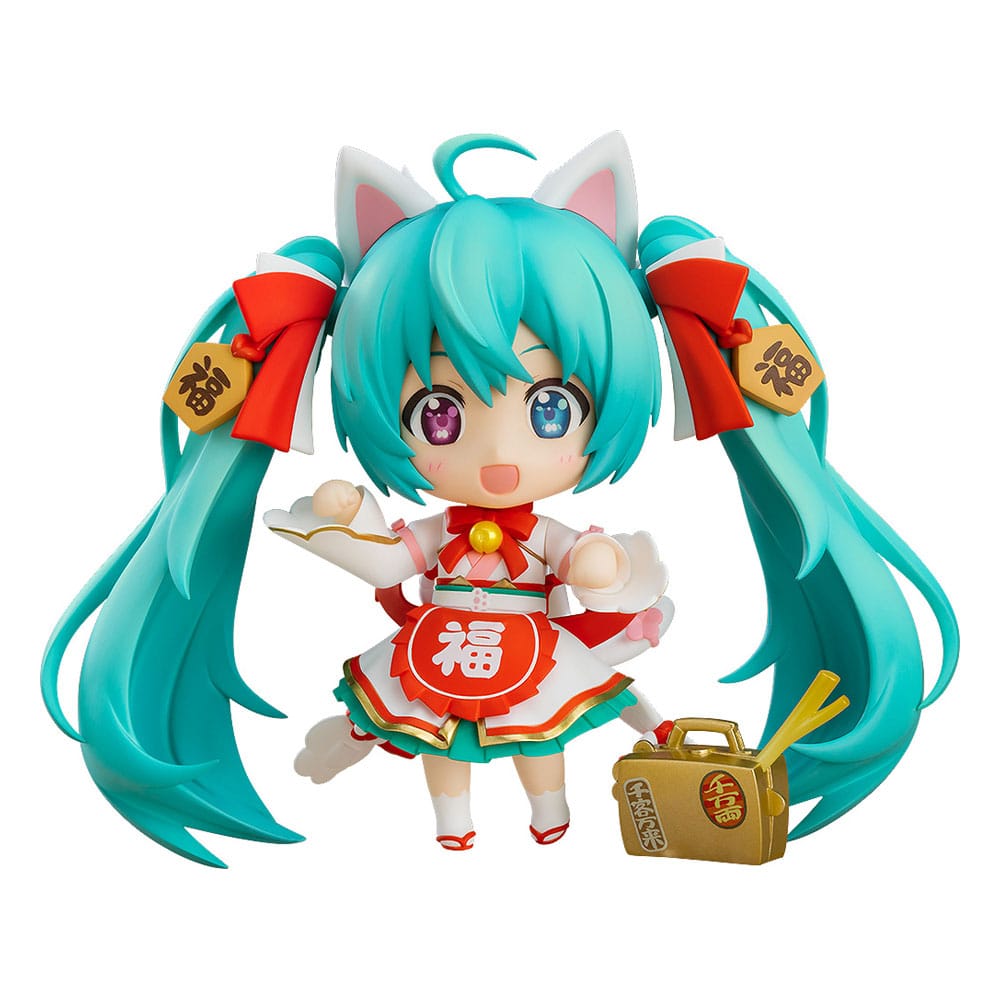 PREORDINE 01/2026 Character Vocal Series 01 Nendoroid Action Figure Hatsune Miku: Maneki Miku Ver. 10 cm (PREORDINE NON CANCELLABILE)
