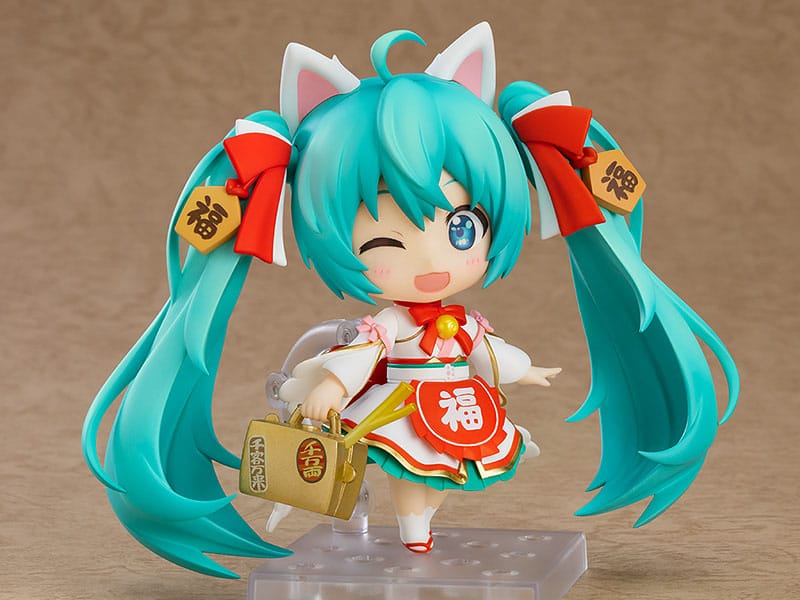 PREORDINE 01/2026 Character Vocal Series 01 Nendoroid Action Figure Hatsune Miku: Maneki Miku Ver. 10 cm (PREORDINE NON CANCELLABILE)