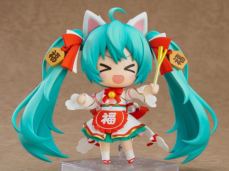 PREORDINE 01/2026 Character Vocal Series 01 Nendoroid Action Figure Hatsune Miku: Maneki Miku Ver. 10 cm (PREORDINE NON CANCELLABILE)