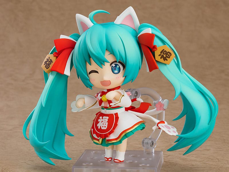 PREORDINE 01/2026 Character Vocal Series 01 Nendoroid Action Figure Hatsune Miku: Maneki Miku Ver. 10 cm (PREORDINE NON CANCELLABILE)