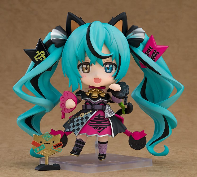 PREORDINE 01/2026 Character Vocal Series 01 Nendoroid Action Figure Hatsune Miku: Black Maneki Miku Ver. 10 cm (PREORDINE NON CANCELLABILE)