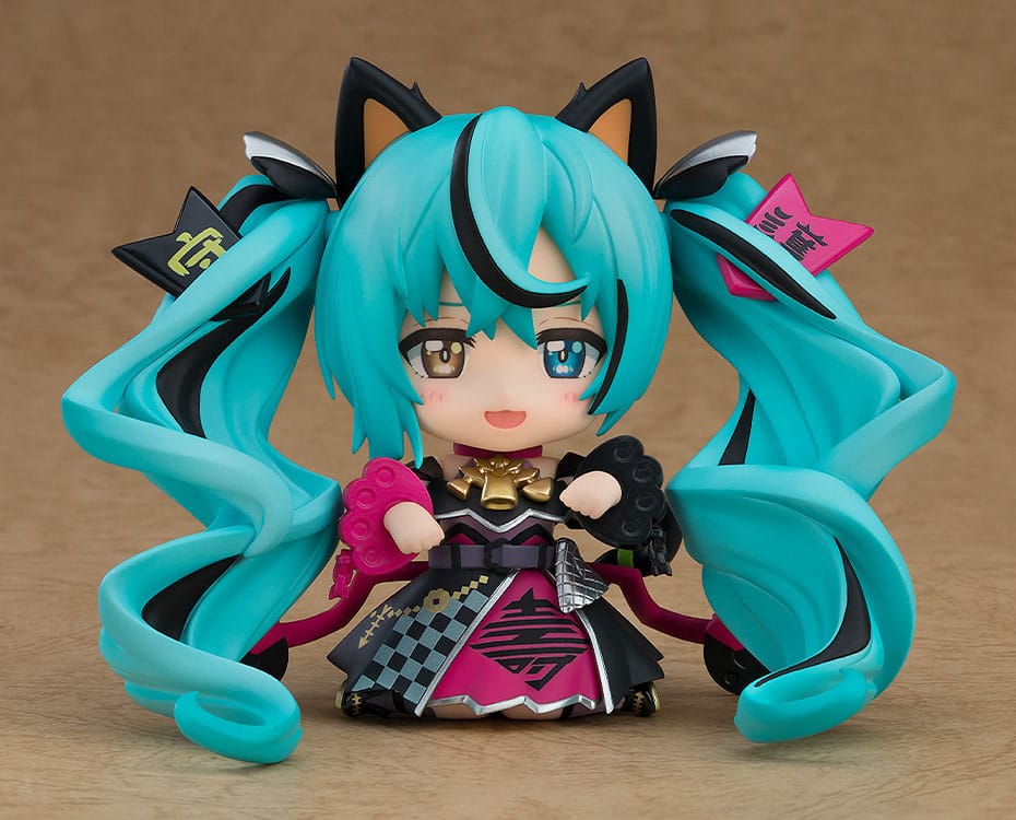 PREORDINE 01/2026 Character Vocal Series 01 Nendoroid Action Figure Hatsune Miku: Black Maneki Miku Ver. 10 cm (PREORDINE NON CANCELLABILE)