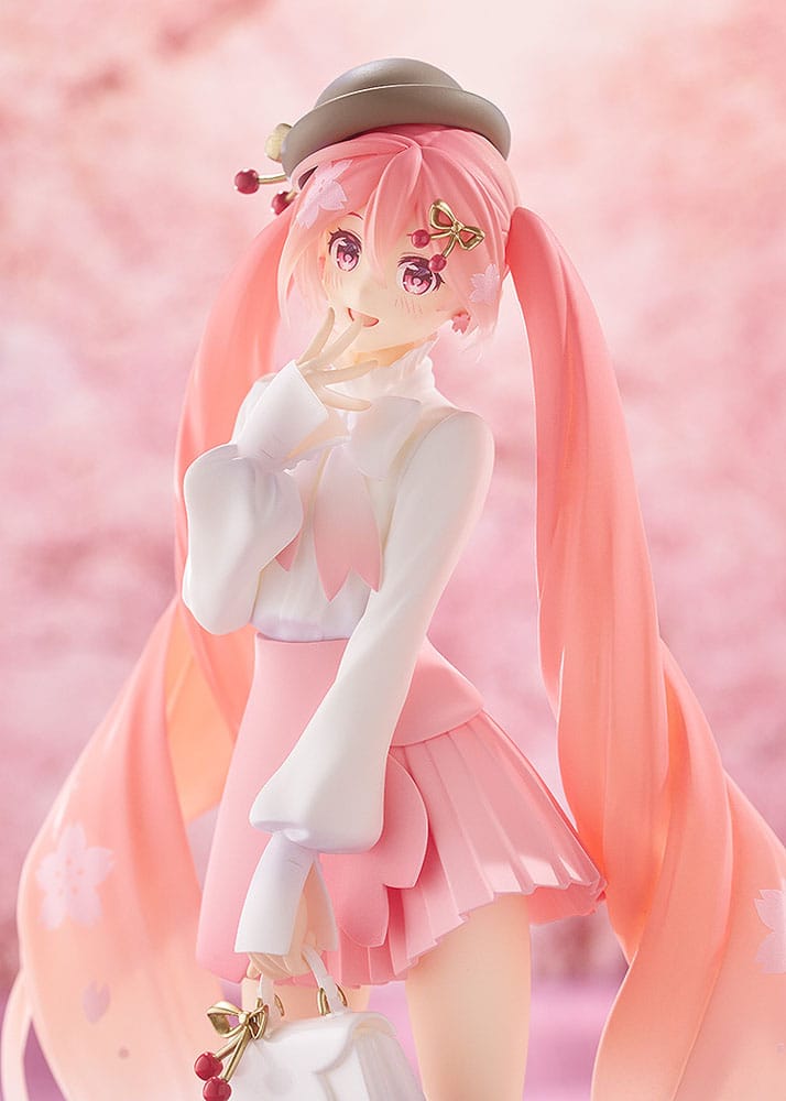 PREORDINE+ 02/2026 Character Vocal Series 01: Hatsune Miku Pop Up Parade PVC Statue Sakura Miku: Hanami Outfit Ver. 23 cm