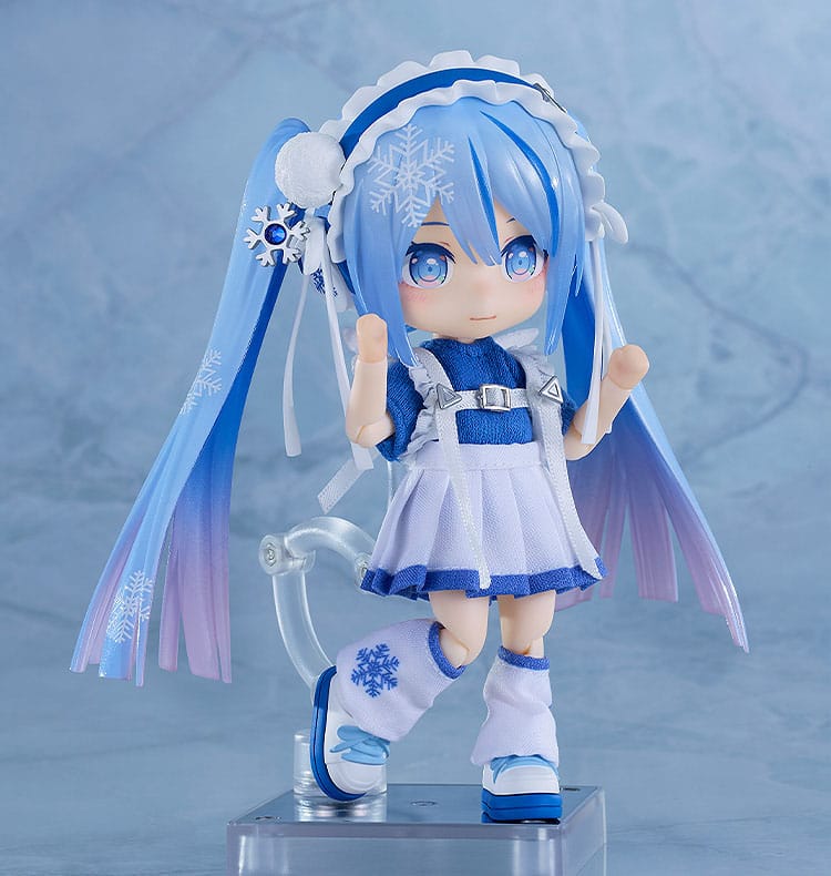 PREORDINE 04/2026 Character Vocal Series 01: Hatsune Mik Nendoroid Doll Action Figure Snow Miku: Yukiiro Pop Ver. 14 cm (PREORDINE NON CANCELLABILE)