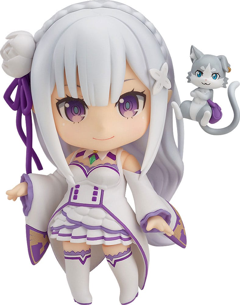 MADE TO ORDER Re:Zero Starting Life in Another World Nendoroid Action Figure Emilia 10 cm