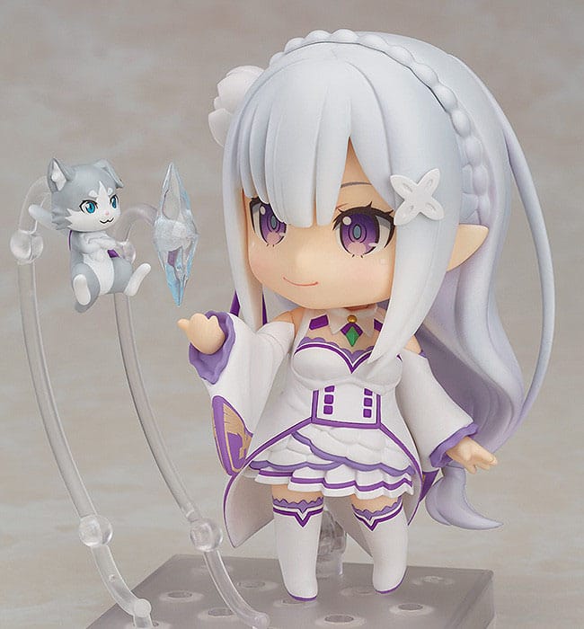 SU ORDINAZIONE Re:Zero Starting Life in Another World Nendoroid Action Figure Emilia 10 cm