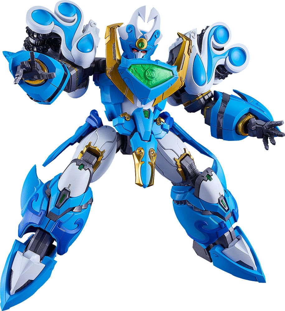 VORBESTELLUNG+ GESCHLOSSEN 05/2026 Mado King Granzort Moderoid Plastikmodellbausatz King's Style Aquabeat Gold Edition 18 cm