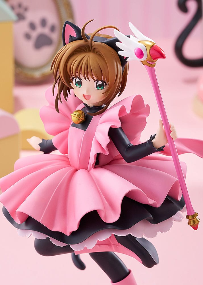 PREORDER+ 05/2026 Cardcaptor Sakura Pop Up Parade PVC Statue Sakura Kinomoto: Black Cat Costume Ver. L Size 22 cm
