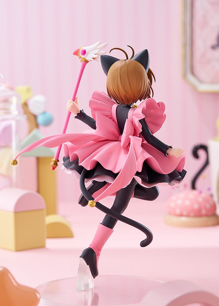 PREORDER+ 05/2026 Cardcaptor Sakura Pop Up Parade PVC Statue Sakura Kinomoto: Black Cat Costume Ver. L Size 22 cm