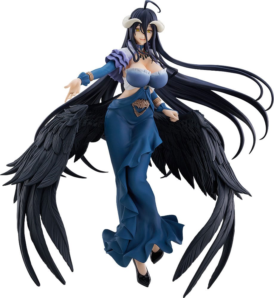 SU ORDINAZIONE Overlord Pop Up Parade SP PVC Statue Albedo: Jet Black Dress Ver. 25 cm ESAURITO