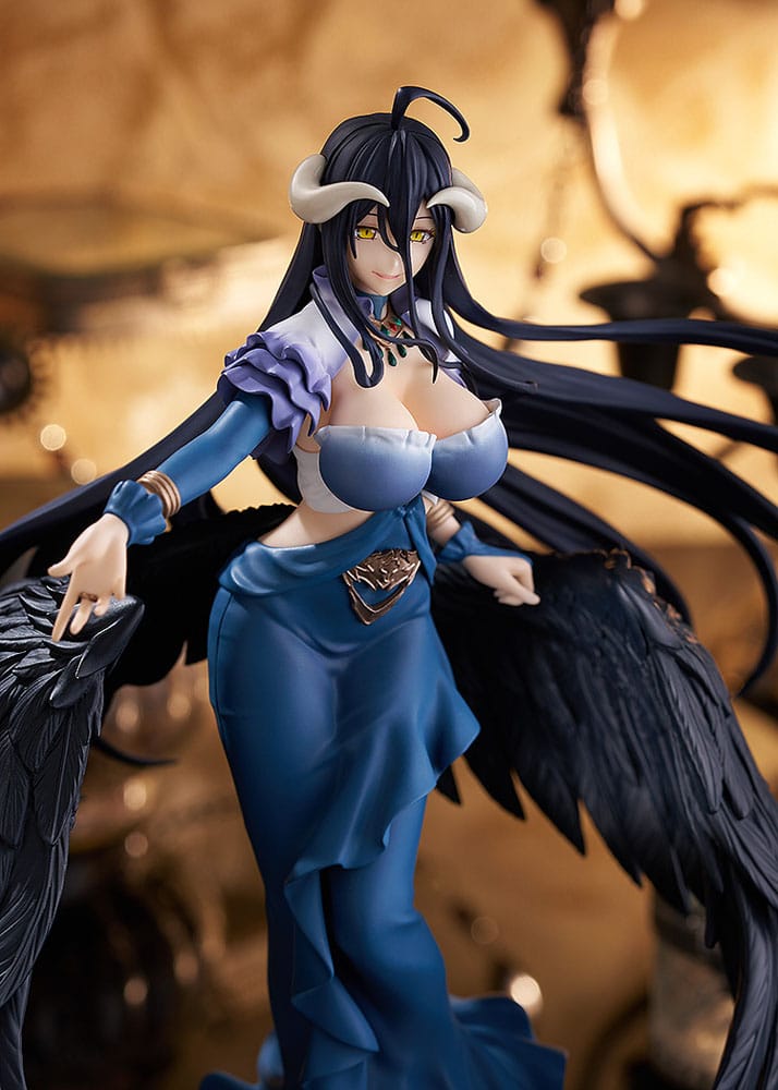 SU ORDINAZIONE Overlord Pop Up Parade SP PVC Statue Albedo: Jet Black Dress Ver. 25 cm
