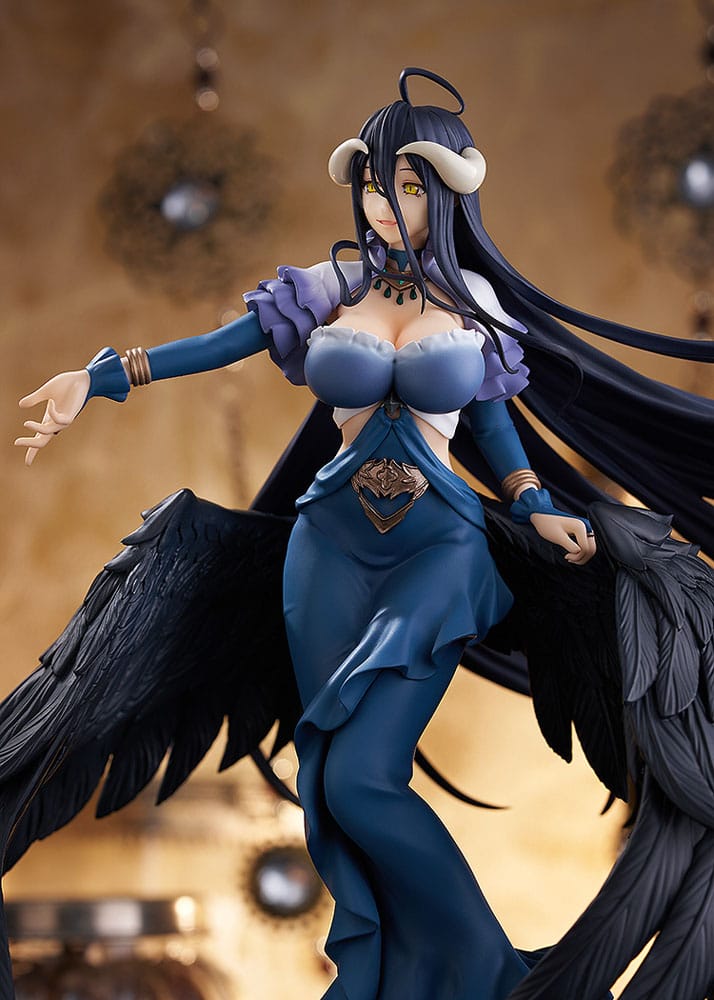 SU ORDINAZIONE Overlord Pop Up Parade SP PVC Statue Albedo: Jet Black Dress Ver. 25 cm