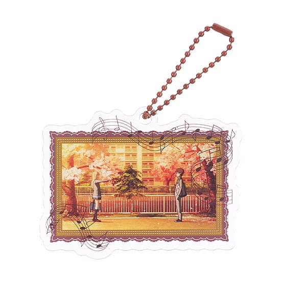 MADE TO ORDER Your Lie in April Acrylic Keychain Anime Scene B 8 cm