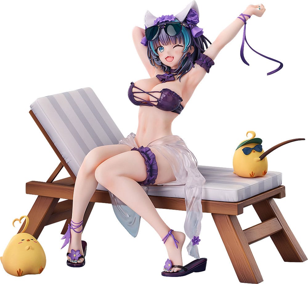 AUF BESTELLUNG gefertigte Azur Lane Statue 1/7 Cheshire: Sommerliches Date! 18 cm