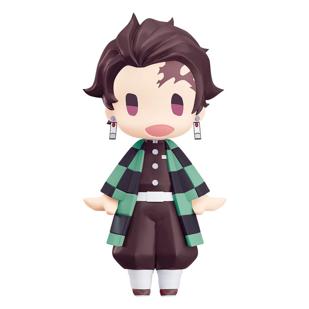 PREORDINE+ 11/2025 Demon Slayer: Kimetsu no Yaiba HELLO! GOOD SMILE Action Figure Tanjiro Kamado 10 cm