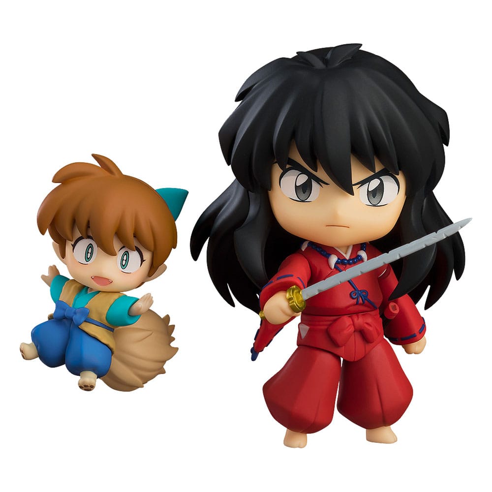 MADE TO ORDER Inuyasha Nendoroid Action Figure Inuyasha: New Moon Ver. & Shippo 10 cm *SPECIAL PRICE*