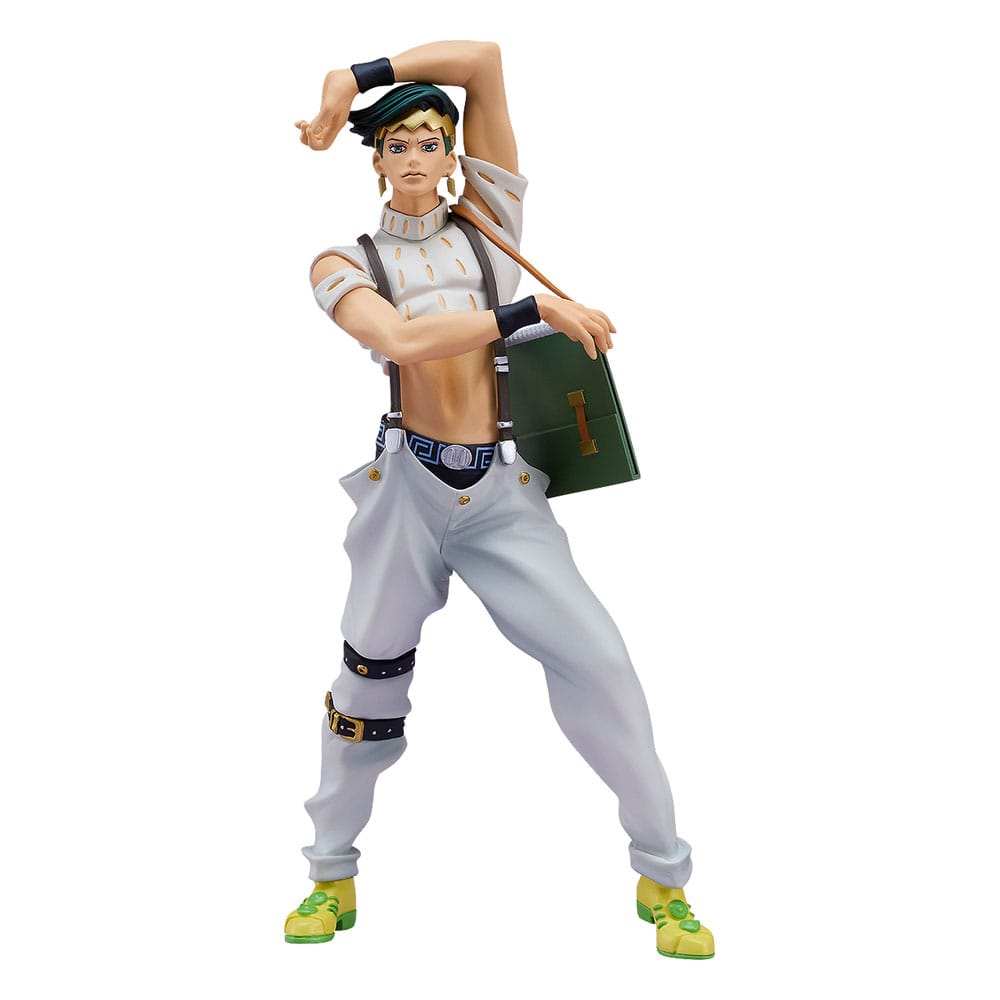 SU ORDINAZIONE JoJo's Bizarre Adventure: Diamond is Unbreakable Pop Up Parade PVC Statue Rohan Kishibe 18 cm *PREZZO SPECIALE*