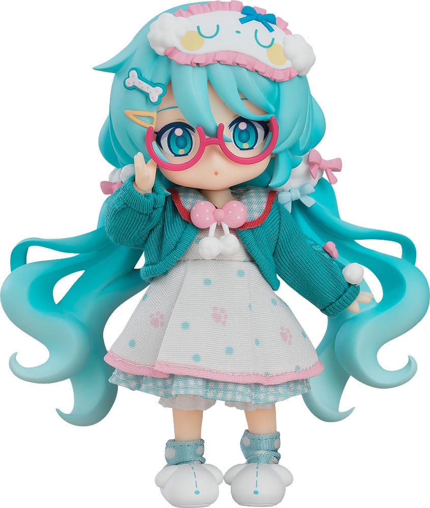 SU ORDINAZIONE Character Vocal Series 01: Hatsune Miku Nendoroid Doll Action Figure Hatsune Miku: Loungewear Outfit Ver. 10 cm