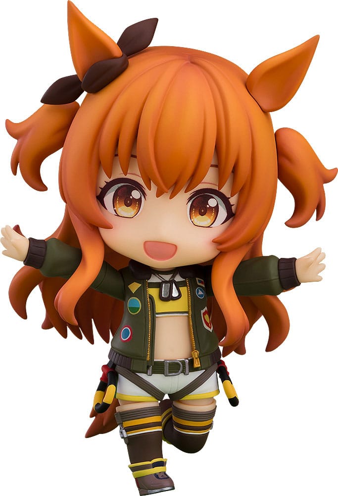 SU ORDINAZIONE Uma Musume Pretty Derby Nendoroid Action Figure Mayano Top Gun 10 cm