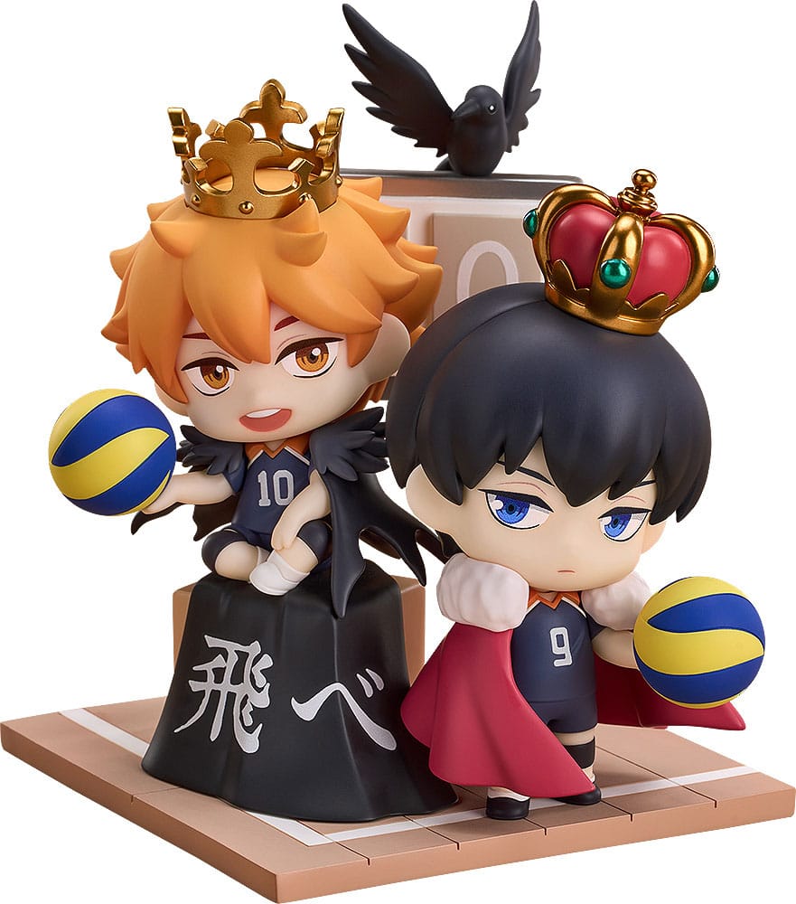 SU ORDINAZIONE Haikyu!! Qset Mini-Figure 2-Pack Shoyo Hinata & Tobio Kageyama 11 cm
