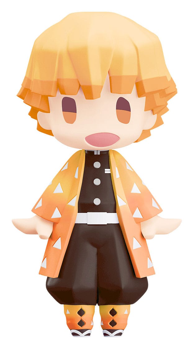 PREORDINE+ 01/2026 Demon Slayer: Kimetsu no Yaiba HELLO! GOOD SMILE Action Figure Zenitsu Agatsuma 10 cm