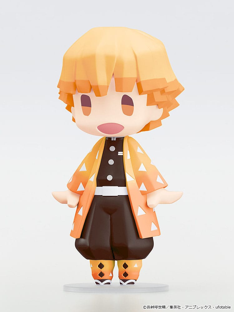 PREORDINE+ 01/2026 Demon Slayer: Kimetsu no Yaiba HELLO! GOOD SMILE Action Figure Zenitsu Agatsuma 10 cm