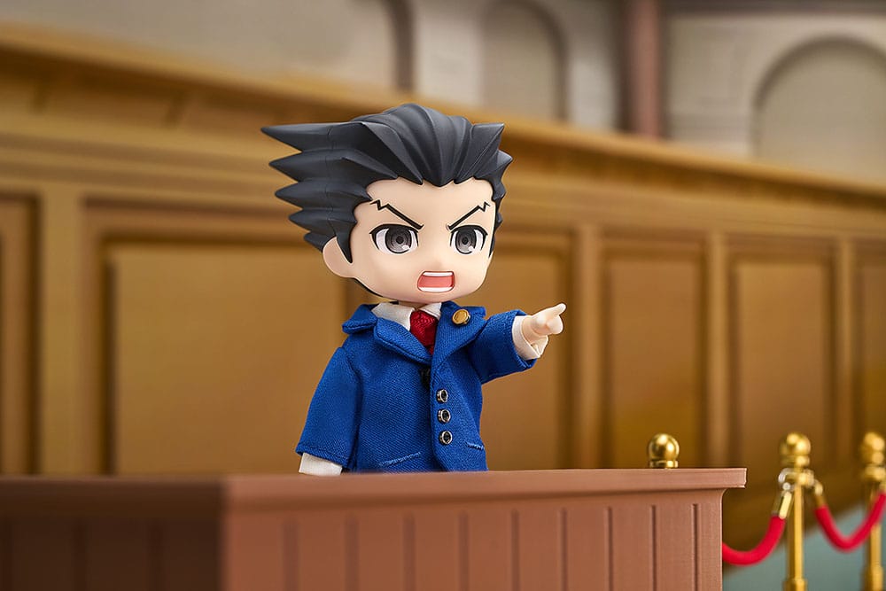 PREORDINE+ 04/2026 Ace Attorney Nendoroid Doll Action Figure Phoenix Wright 14 cm