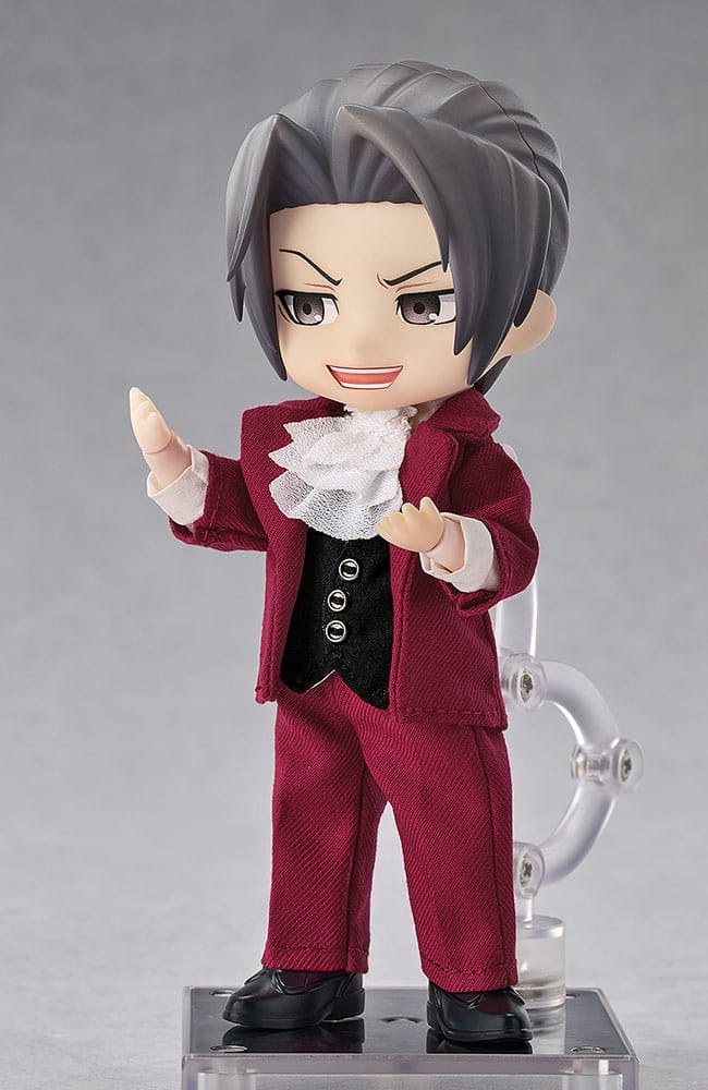 PREORDINE+ 04/2026 Ace Attorney Nendoroid Doll Action Figure Miles Edgeworth 14 cm
