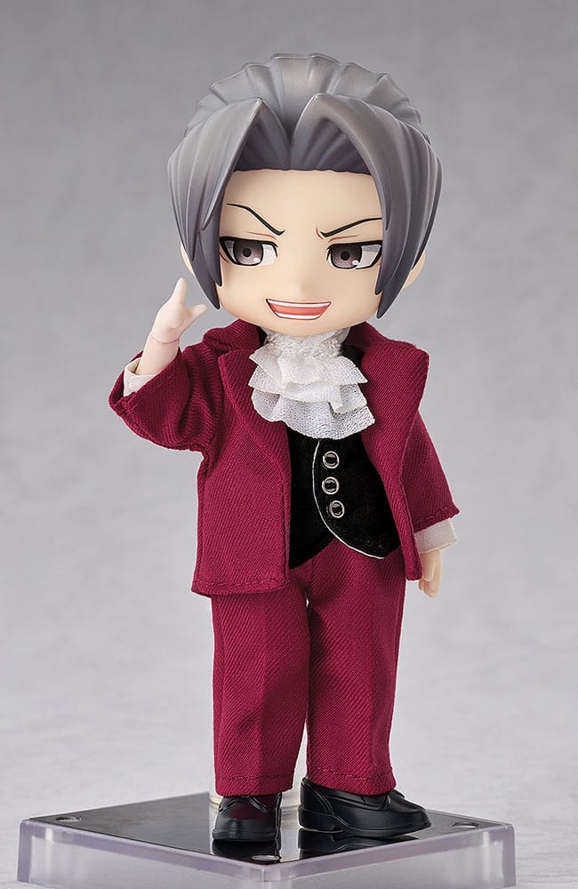 PREORDINE+ 04/2026 Ace Attorney Nendoroid Doll Action Figure Miles Edgeworth 14 cm
