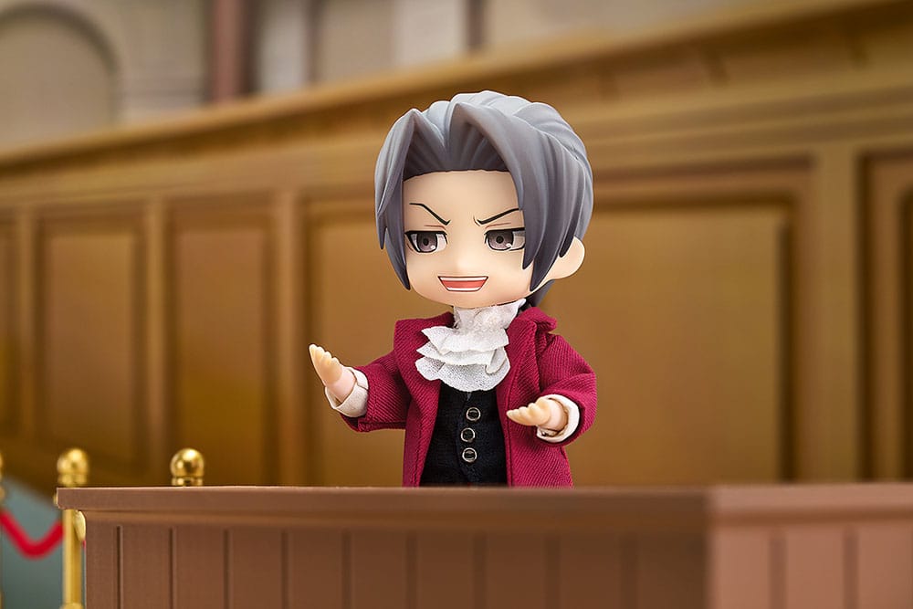 PREORDINE+ 04/2026 Ace Attorney Nendoroid Doll Action Figure Miles Edgeworth 14 cm