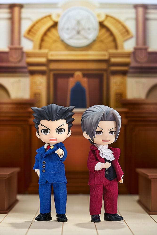 PREORDINE+ 04/2026 Ace Attorney Nendoroid Doll Action Figure Miles Edgeworth 14 cm